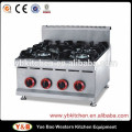 Counter Top Gas Stove/Four burners Stainless Steel Counter Top Gas Stove